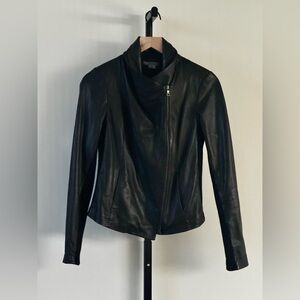 Vince Lambskin Leather Jacket